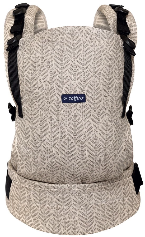 Zaffiro Smart 2.0 Beige Leaves Ergonomische Draagzak 7985