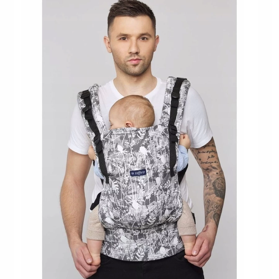 Zaffiro Smart 2.0 Geo Burgund Ergonomische Draagzak 8067 - Afbeelding 7