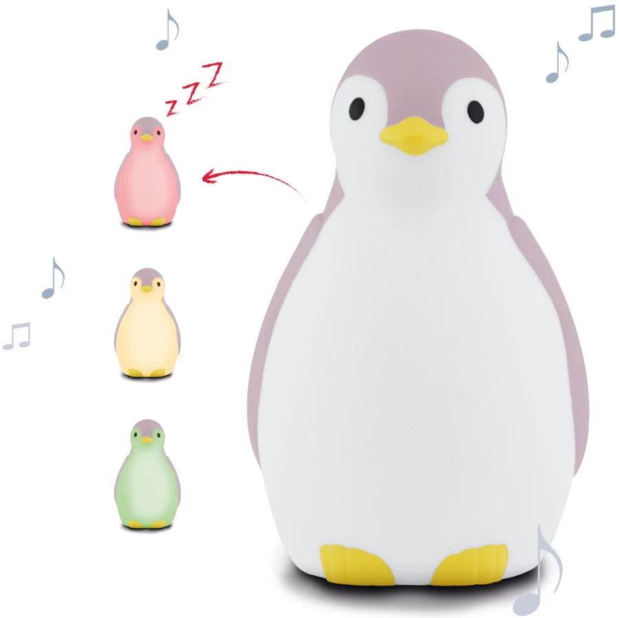 Zazu Pam De Pinguin Roze 3 In 1 Slaaptrainer ZA-PAM-03