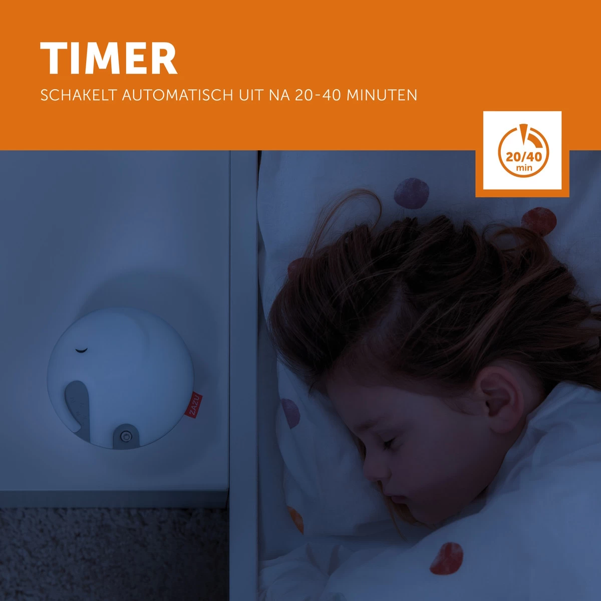 Zazu Zen Emmy De Olifant Ademhalingslamp Nachtlampje ZA-EMMY-01 - Afbeelding 6