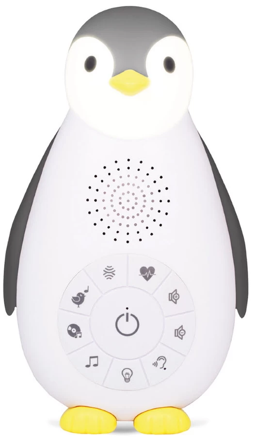 Zazu Zoe De Pinguin Grijs 3 In 1 Muziekdoosje ZA-ZOE-01 - Afbeelding 2
